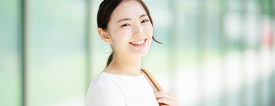 image of smiling woman